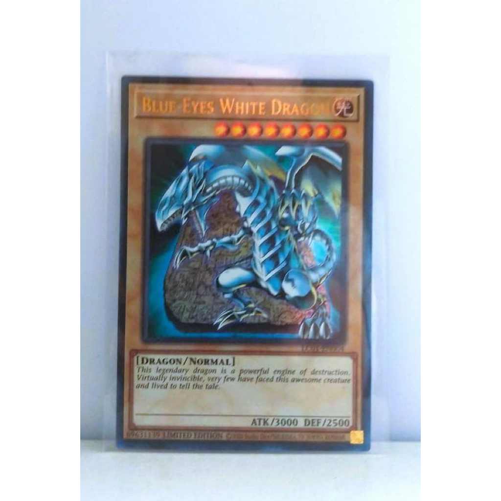 การ์ดยูกิ ของแท้ การ์ดยูกิบลูอาย รหัส LC01-EN004 หายากมาก YUGIOH ของแท้ 100% (ระดับ Ultra Rare) ระดั