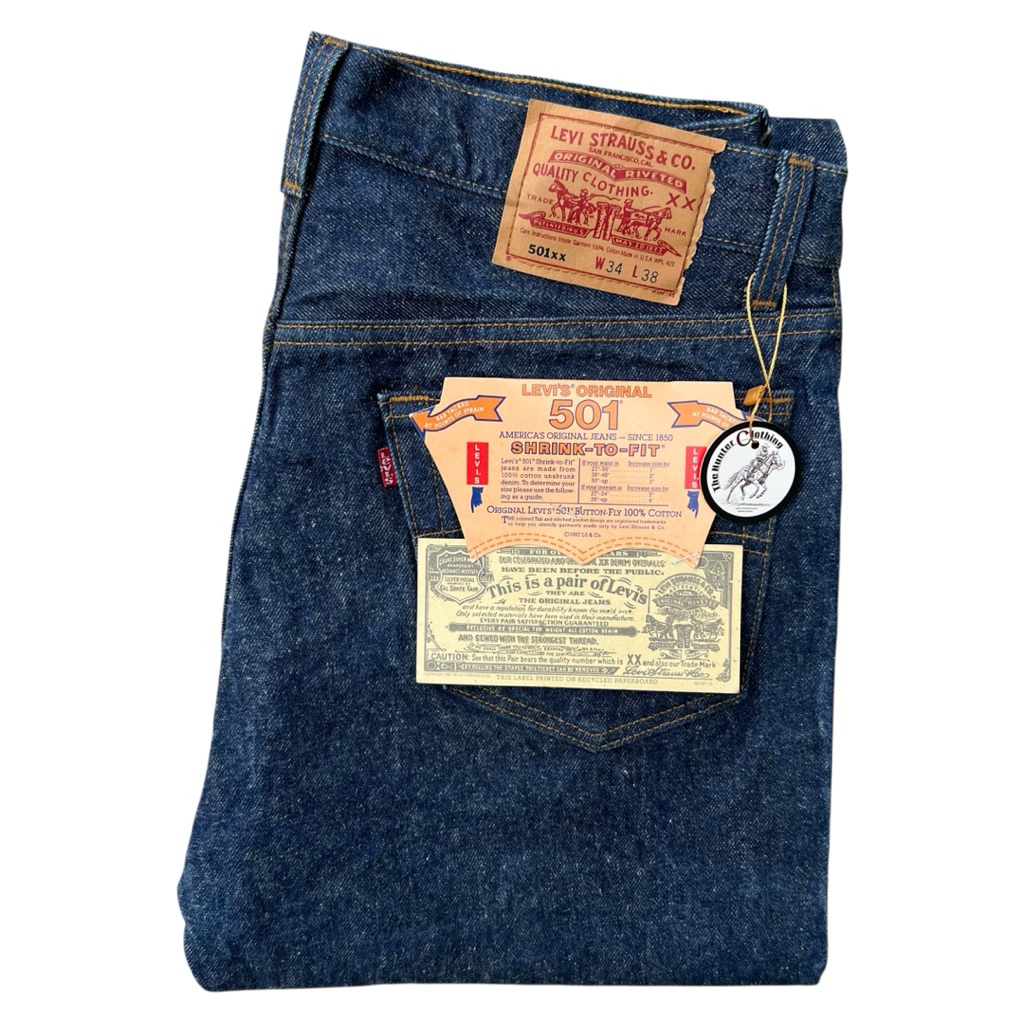 Vintage 90s Levi’s 501 XX  Dead stock Jeans USA 🇺🇸 ( สินค้าแท้ 💯 % )