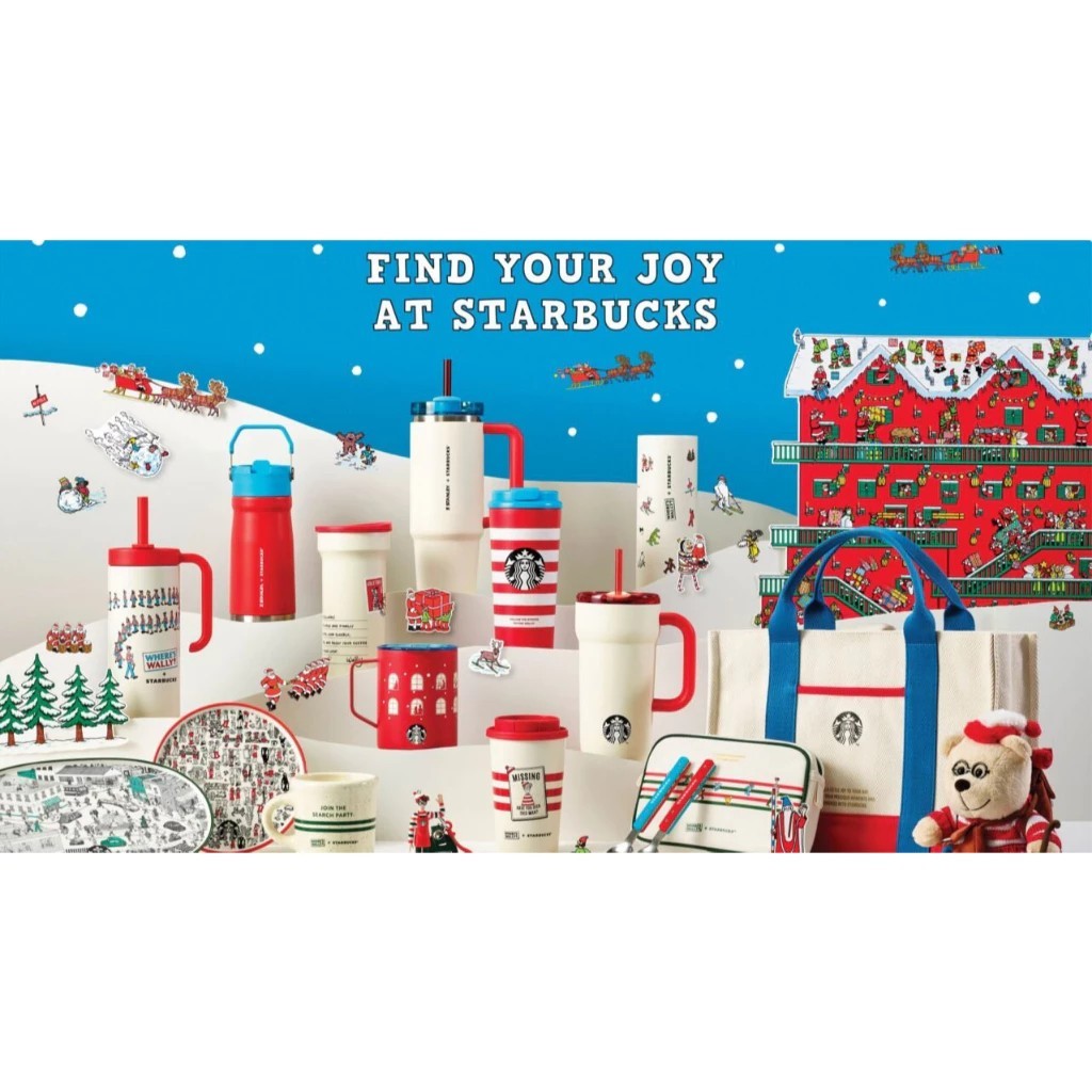 [ของแท้💯/พร้อมส่ง]Starbucks Korea แก้วคอลคริสต์มาส