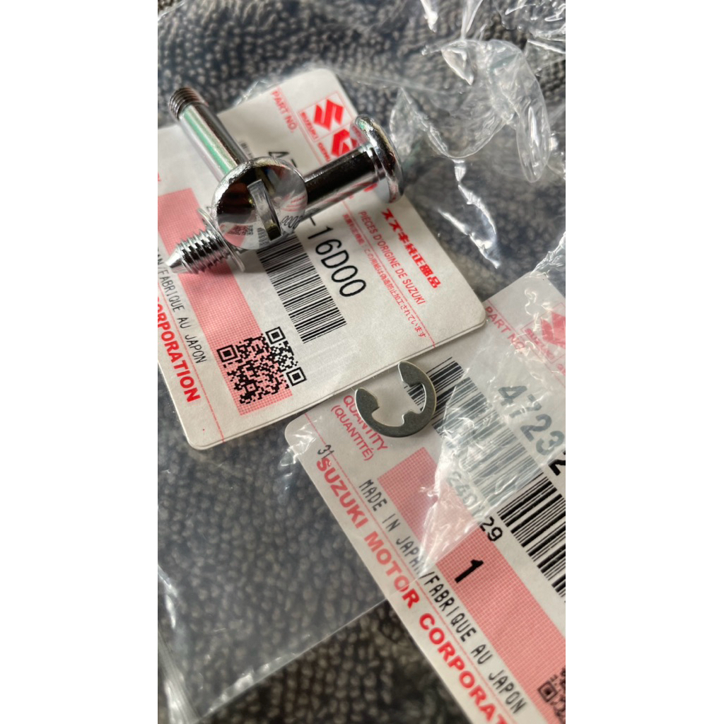 น็อตยึดฝากระเป๋า Rc พร้อมกิ๊ฟล็อค แท้ (ราคาต่อตัว) - รูปที่ 2