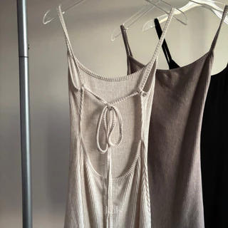 [New] Kals - Elva Mini Dress มินิเดรสสายเดี่ยว ผูกโบว์โชว์หลัง