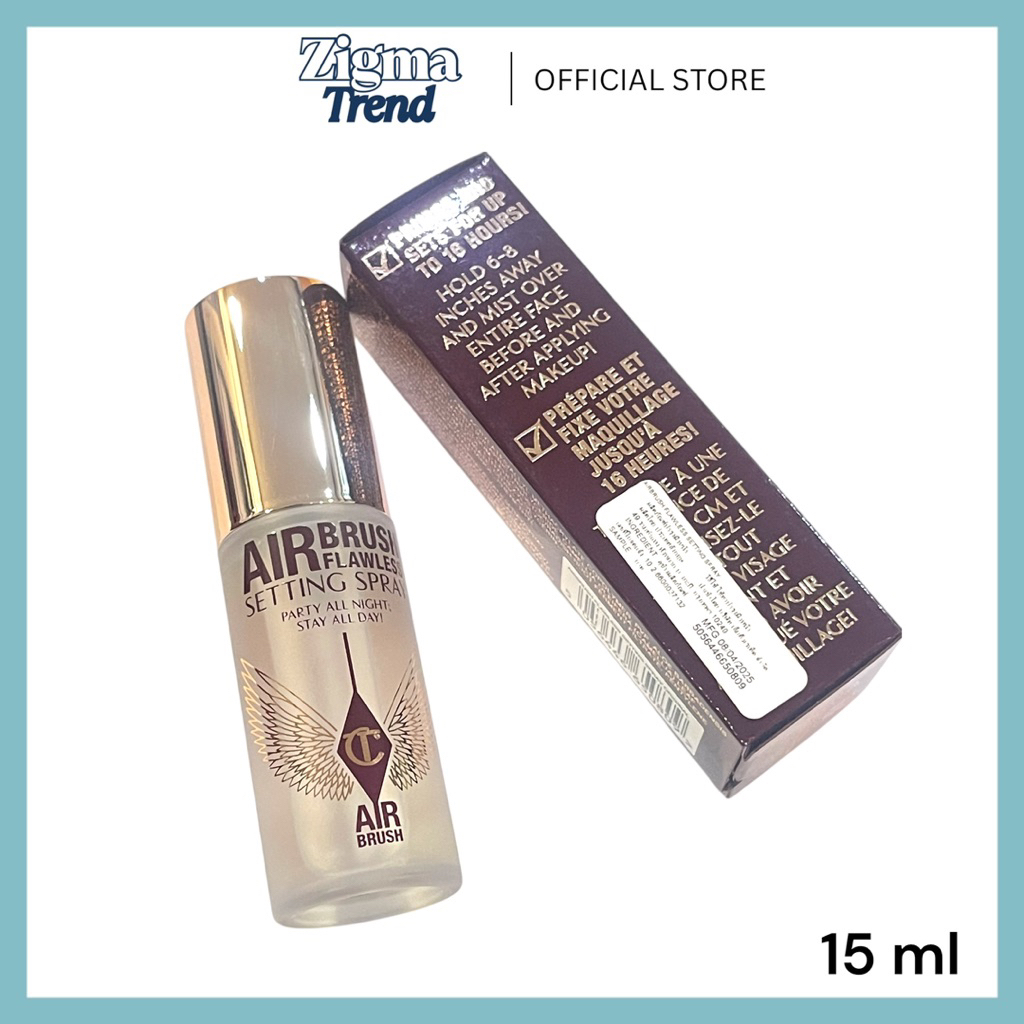 {เก็บโค้ดหน้าร้าน} [พร้อมส่ง] CHARLOTTE TILBURY Airbrush Flawless Setting Spray
