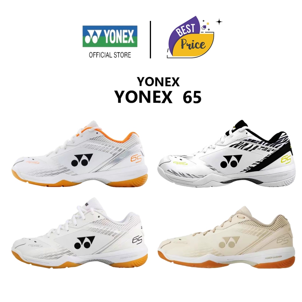 ของแท้ 100% YONEX  65 SHB65Z3WEX/SHB65Z3LEX/SHB65Z3KME/SHB65Z3WYE-206 Badminton Shoes