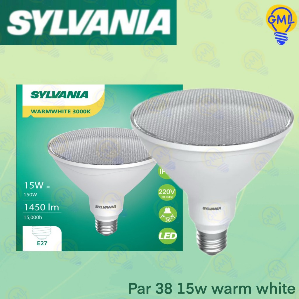 Sylvania  หลอดไฟ LED PAR38 E27 15W แสงวอร์ม