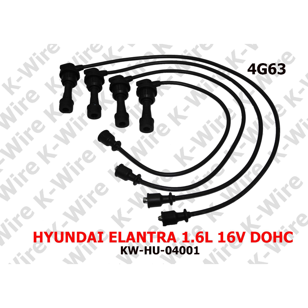 K-Wire HYUNDAI ELANTRA 1.6L 16V DOHC 4G93