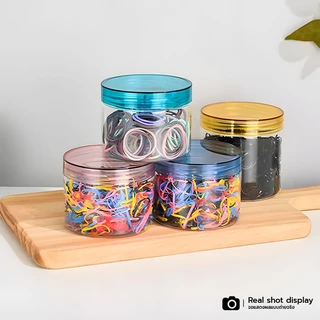【สินค้ายกลัง】 （80mm）กระปุกพลาสติกทรงกระบอกปากขนาด PET กระปุกฝาเกลียว ฝาทึบ กระปุกคุกกี้ ใส่ขนม พร้อมแผ่นโฟมกันอากาศ