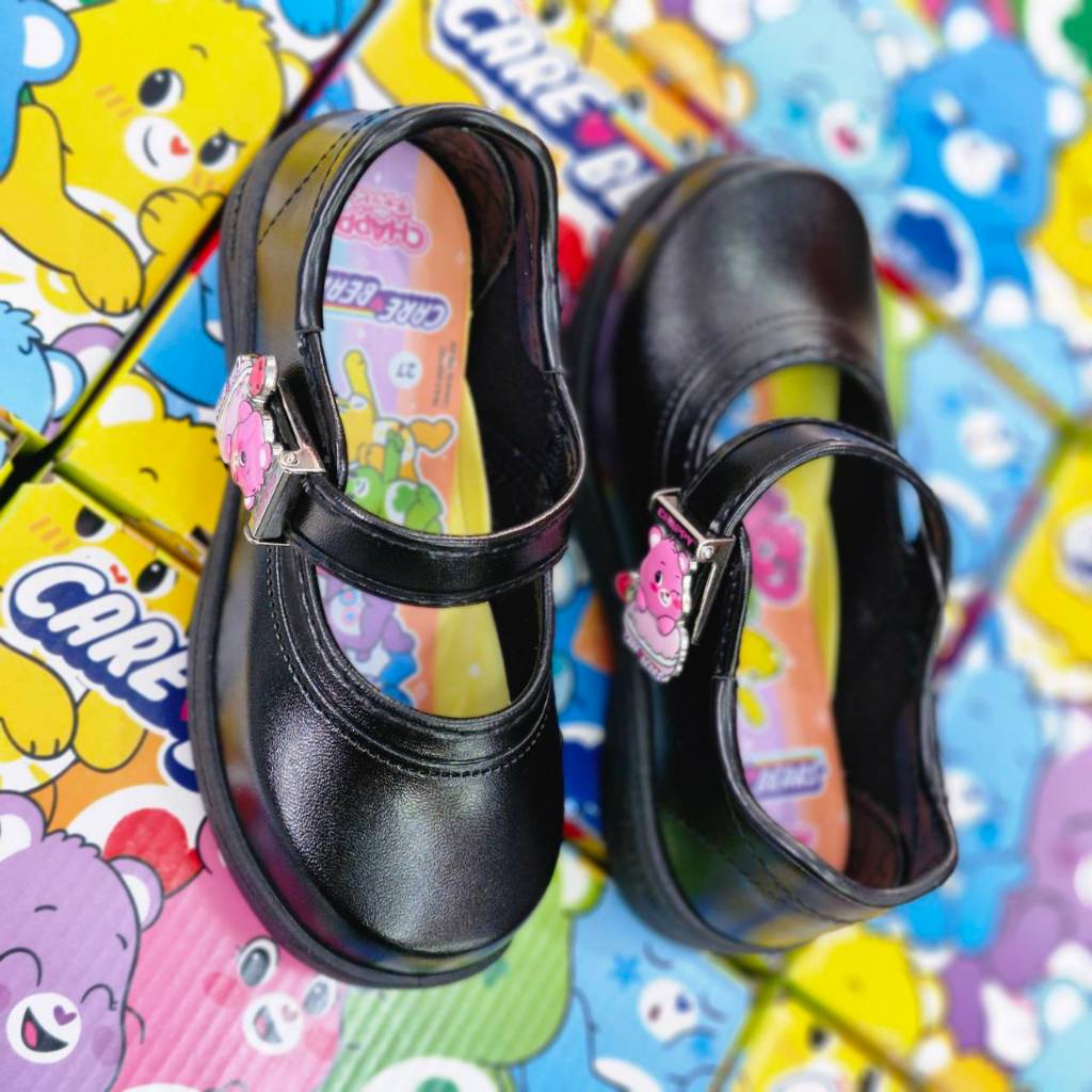 รองเท้านักเรียน Care Bears CB-5 รองเท้านักเรียนแคร์แบร์จาก Chappy ไซส์ 25-35 พร้อมส่ง ราคา ถูกที่สุด ดีลบีเคเค แกลเลอรีภาพที่ 6