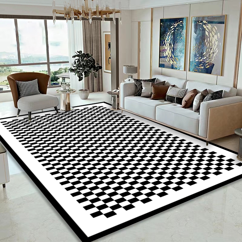 【พร้อมส่ง】พรมปูพื้น ขนาด หลายขนาด 3Dcarpet พรมปูพื้นใหญ่สำหรับห้องนอน ห้องนั่งเล่น ทนทาน ปลอดภัย แต่งบ้าน COD