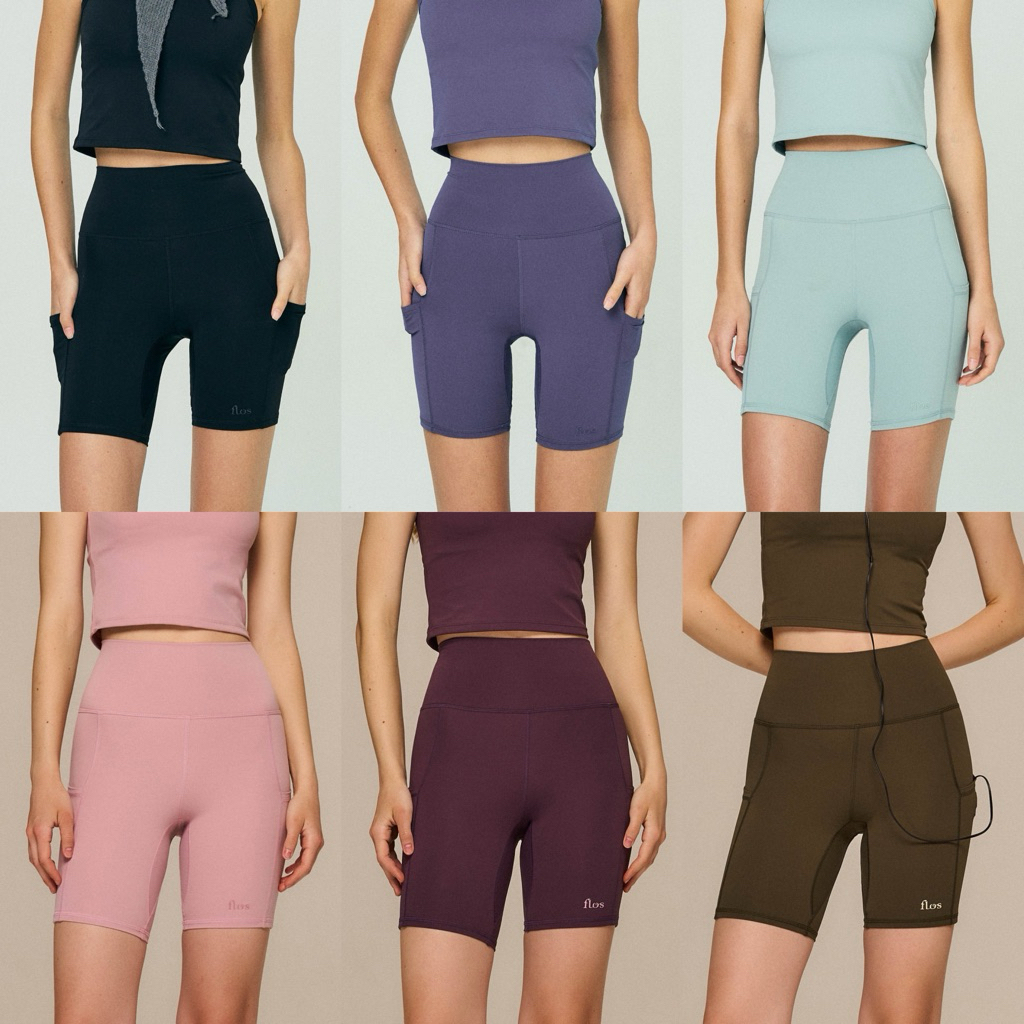 Liss Pockets Biker Shorts - The Flos Club