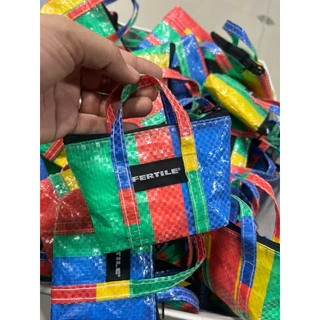 กระเป๋าสายรุ้งใส่เหรียญ ใส่บัตร หูฟัง