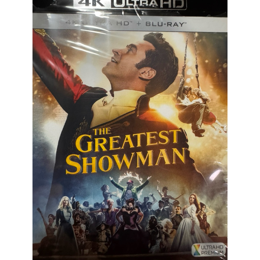 The greastest showman 4k + bluray 4k ไม่มีไทย บลูเรย์มีไทย มือ1