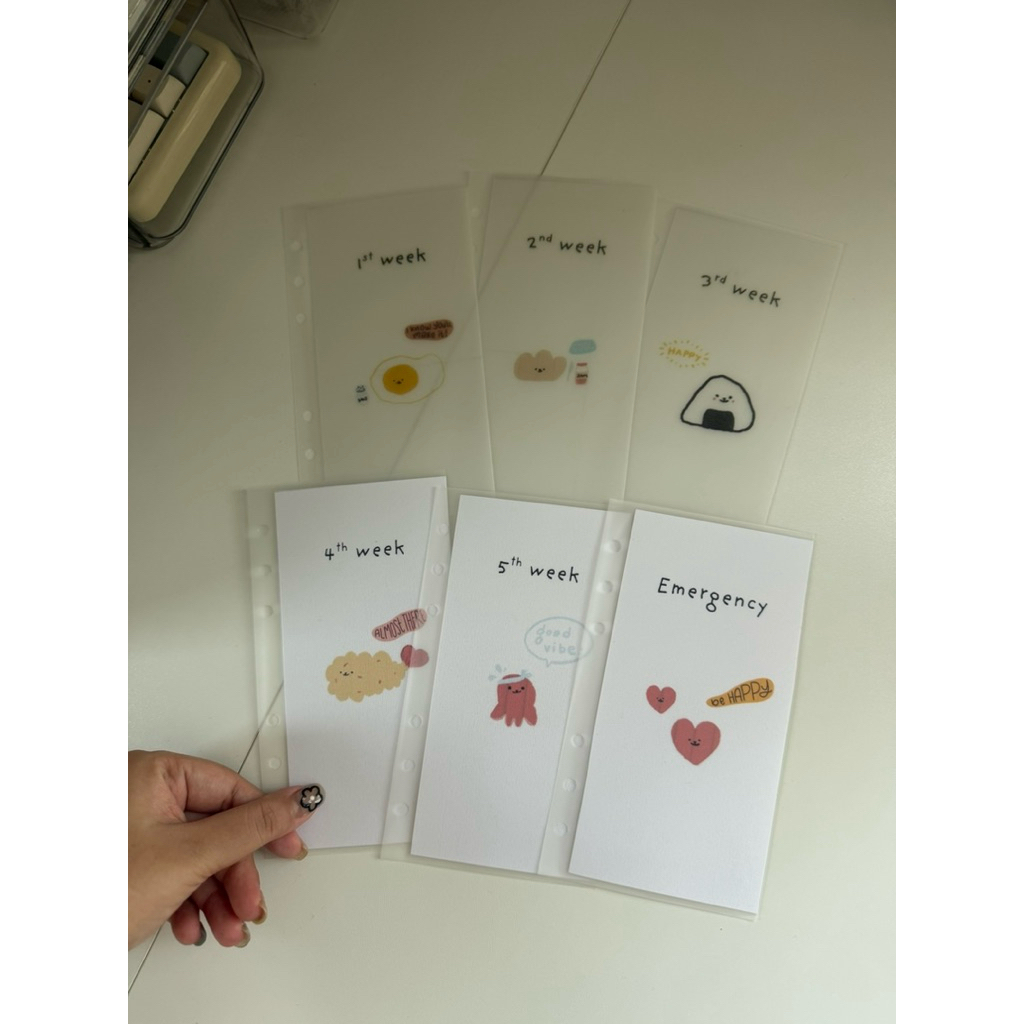 weekly budget (มี2ลาย)