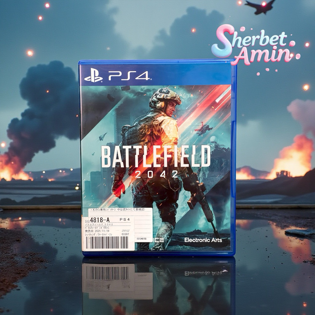 แผ่นเกม Ps4 / Battlefield 2042