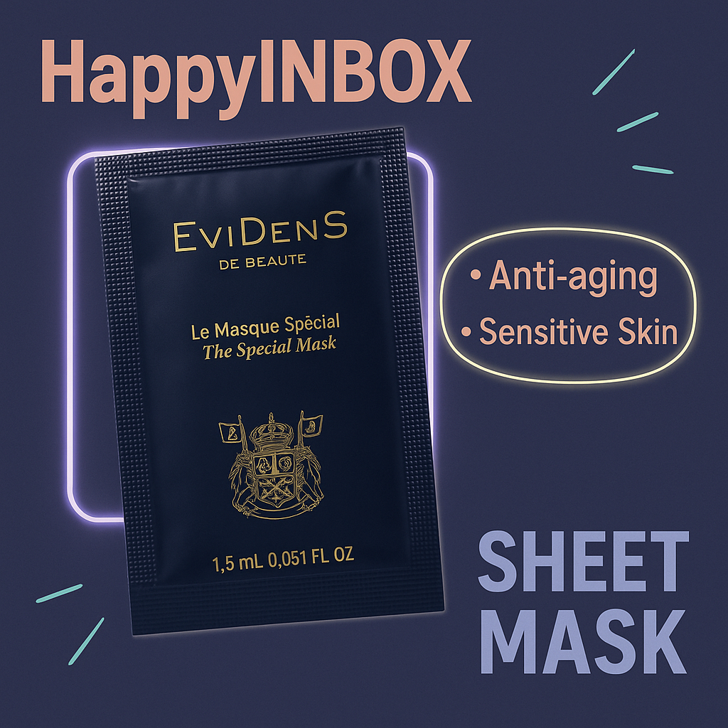 EviDenS de Beauté The Special Mask – มาสก์พรีเมียมเพื่อผิวอ่อนโยน & ลดเลือนวัย