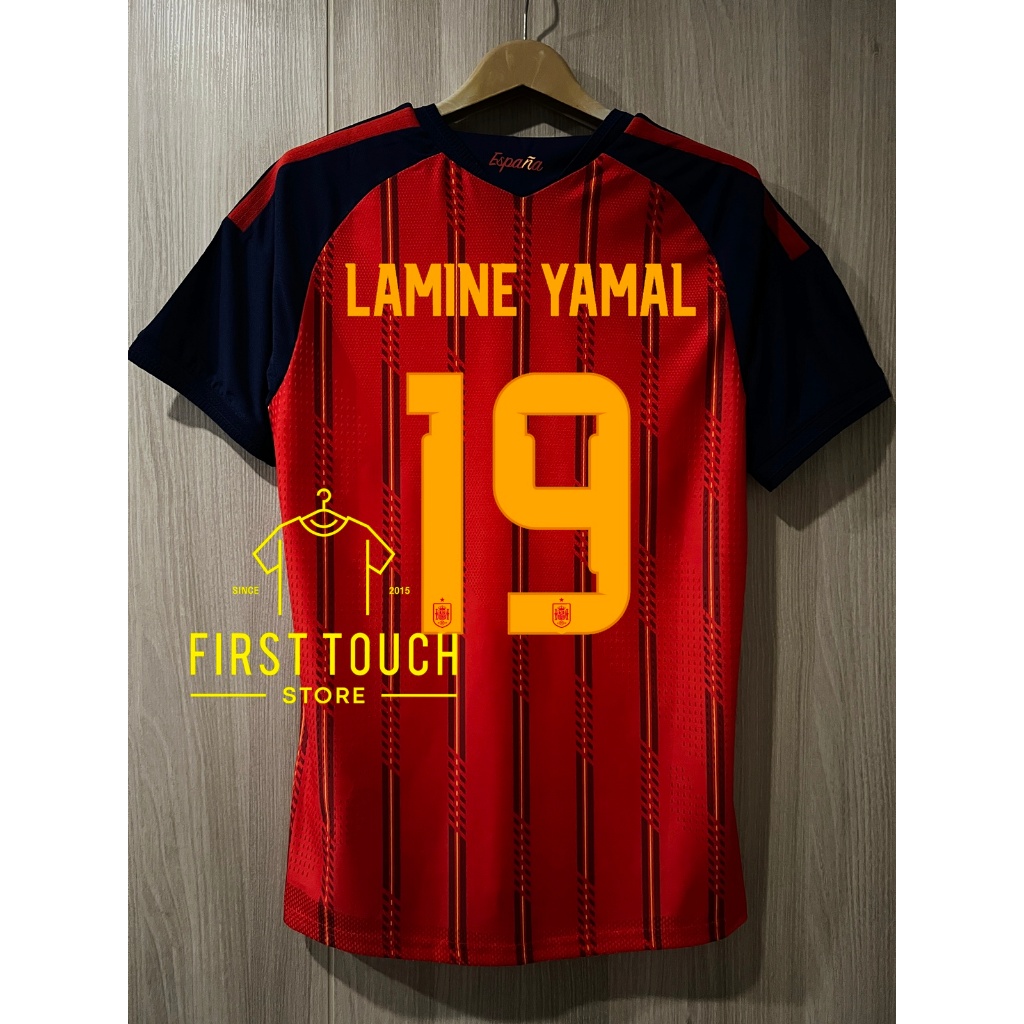เสื้อฟุตบอล 2026 [เกรด Player] ทีมชาติ สlปu Home เหย้า ชุดแข่งบอลโลก2026 เสื้อเปล่า หรือ พร้อมเบอร์ชื่อ