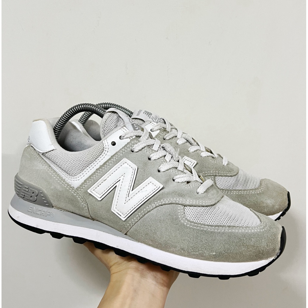 รองเท้ามือสอง New Balance 574 ☑️Size 41.5/26cm.☑️ วินเทจ รุ่นตามหา‼️