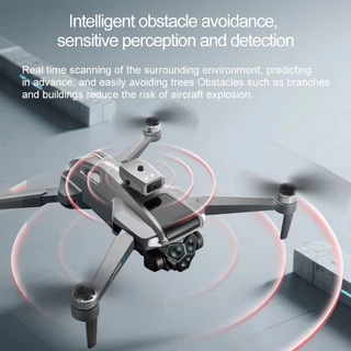โดรนติดกล้อง DJI level Drone M66 2025 New Drone 4K โดรนบิน ระยะไกล HD มุมกว้างกล้องคู่ 20 นาที RC ระยะทาง 3000m 5G WiFi