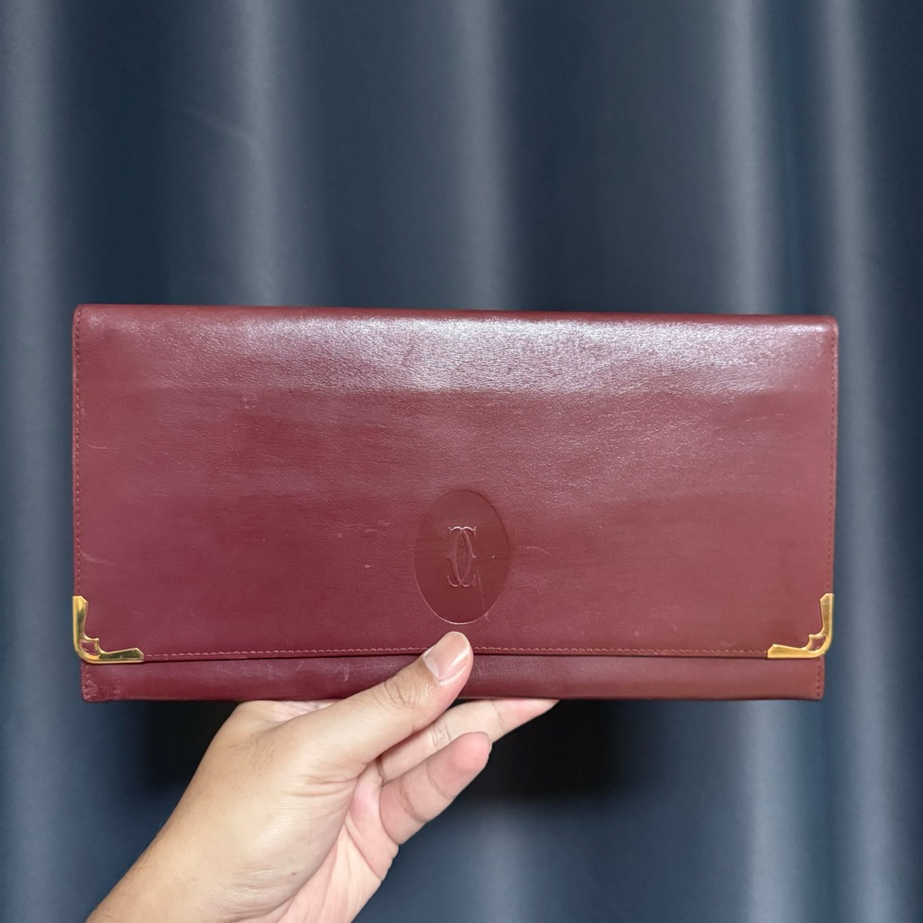 กระเป๋าครัทช์ Cartier clutch bag