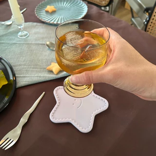 hako Silicone Star Coaster [ 1 ชิ้นมี 2 ด้าน ]