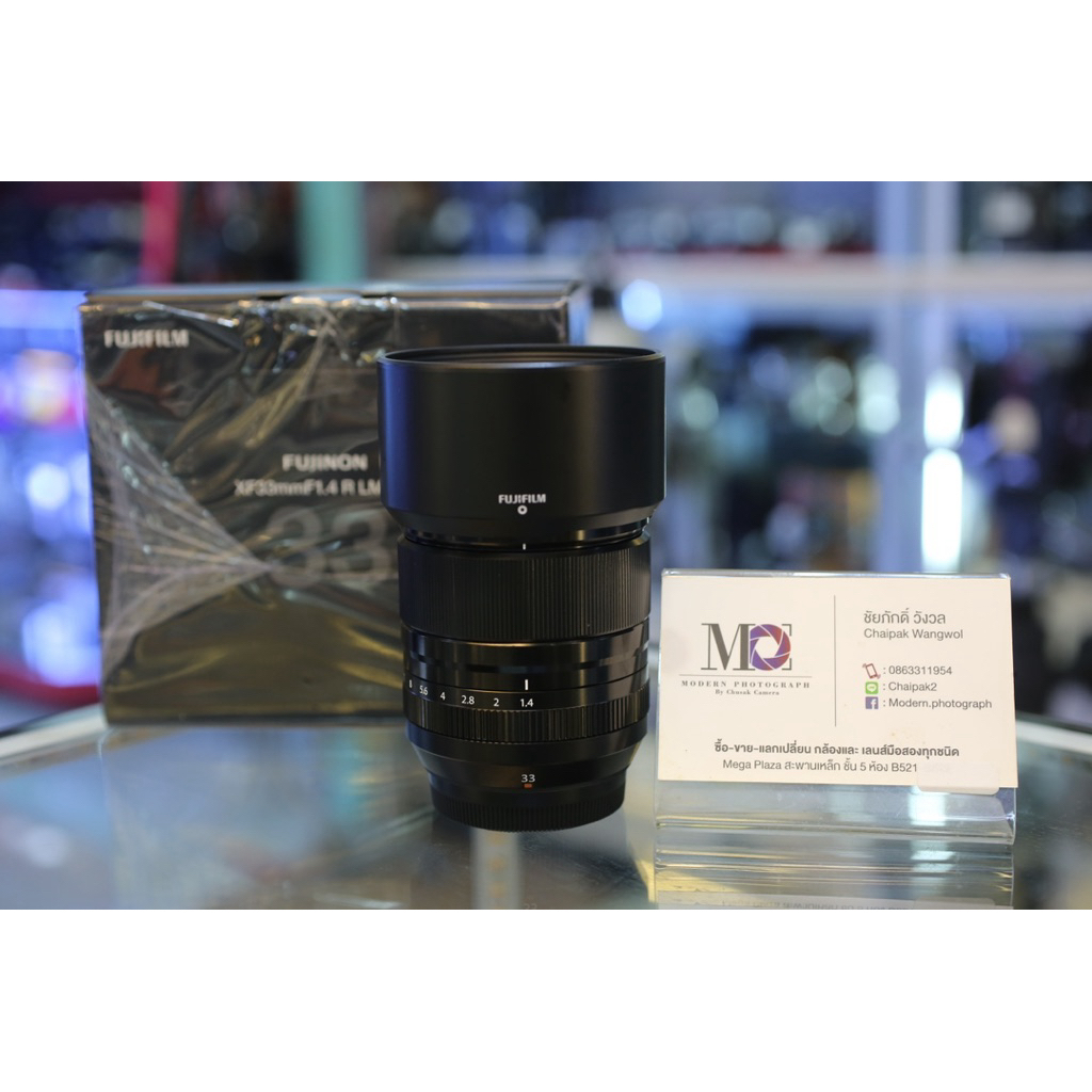 Fujinon XF 33mm f/1.4 R LM WR ประกันศูนย์ถึง 23/11/2026