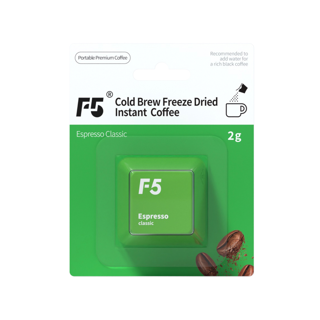 F5 Cold Brew Freeze Dried Instant Coffee(Espresso Classic)