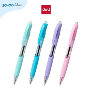 Deli ปากกาน้ำเงิน 0.7mm ด้ามคละสี No.Q41-BL