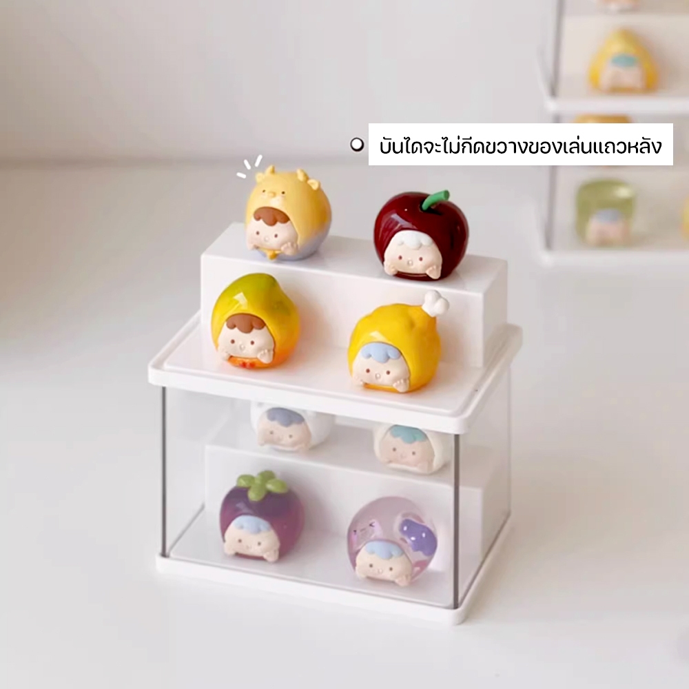 ตู้ใส่โมเดล กล่องเก็บโมเดล ที่วางโมเดล วัสดุอะคริลิก การออกแบบที่ปิด ดีไซน์สวยงาม กันฝุ่น กันน้ำ และมีความโปร่งใสสูง