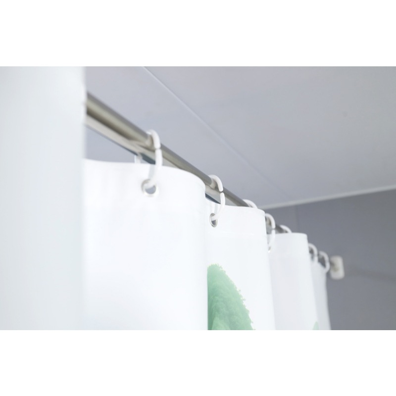 🎉พร้อมส่งในไทย🎉ม่านอาบน้ำแพนด้าสไตล์จีน PEVA กันน้ำและกันเชื้อรา สำหรับห้องน้ำในบ้าน ขนาด 180×180CM - รูปที่ 6