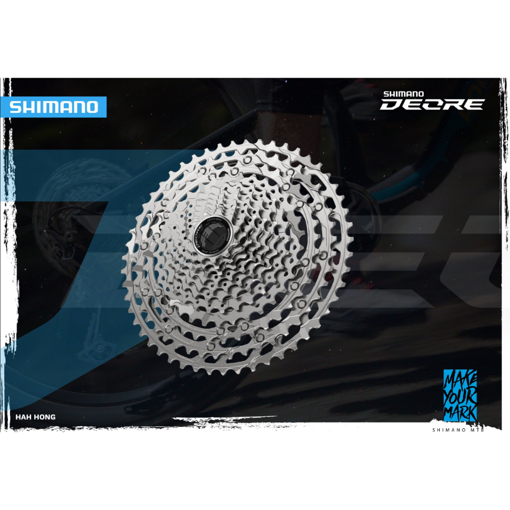 เฟือง SHIMANO DEORE CASSETTE SPROCKET 11-SPEED CS-M5100-11