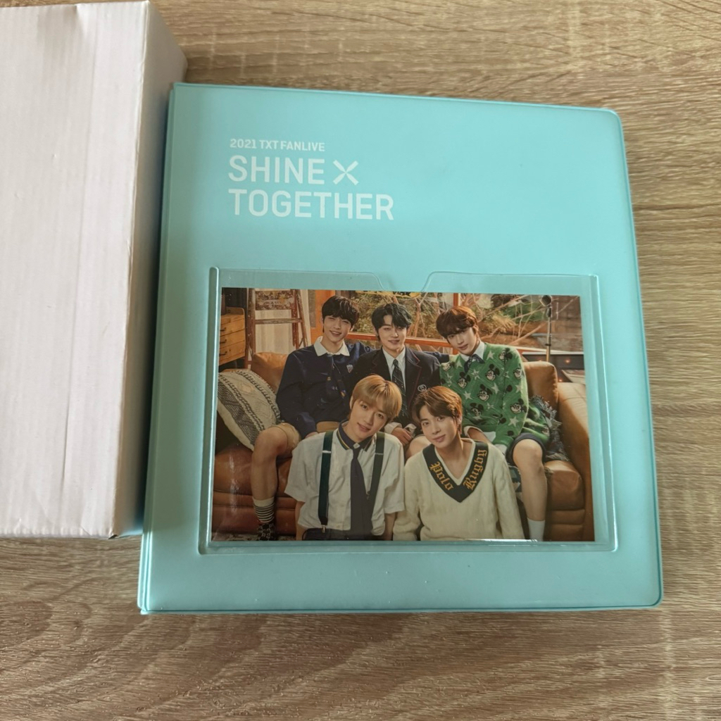 กล่องยับ TXT TOMORROW X TOGETHER TXT SHINE X TOGETHER Photocard Photo card Binder