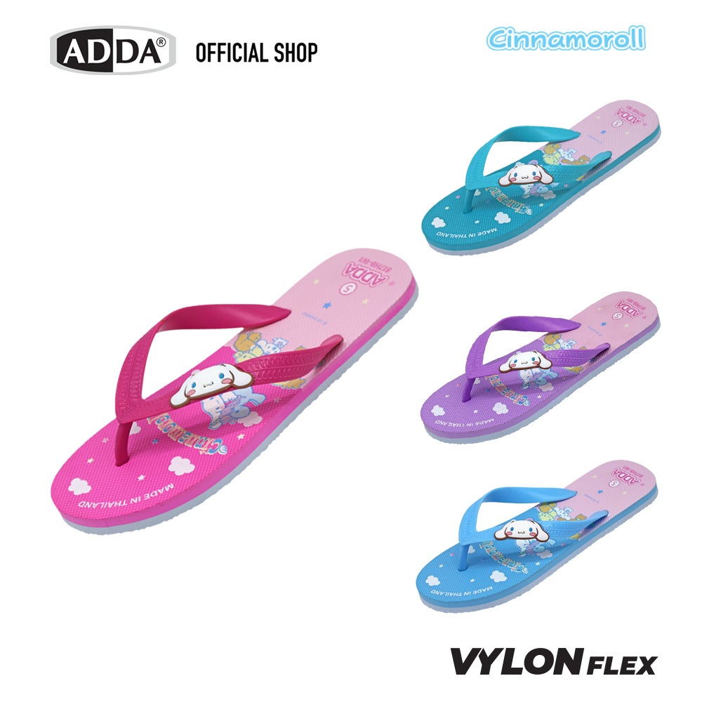 ADDA รองเท้าแตะ รองเท้าลำลอง แบบหนีบ สำหรับผู้หญิง Cinnamoroll รุ่น 817H8W1 (ไซส