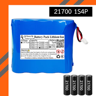 แบตเตอรี่แพ็คลิเธียม Li-ion แพ็คสำเร็จ 3.7V 18650-21700 พร้อม BMS ความจุ 2600mAh-20000mAh