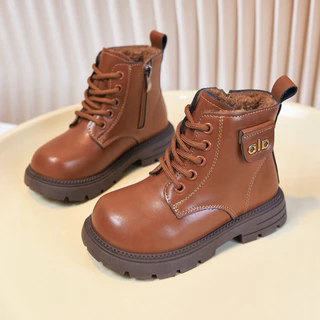 รองเท้าบูท สำหรับเด็ก ใส่ได้ทั้งหญิงเเละชาย เบอร์26-36 #บูทกล่องส้ม
