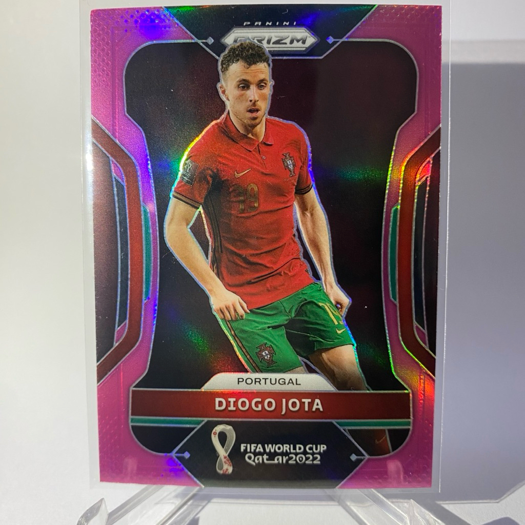 การ์ดนักฟุตบอล DIOGO JOTA, PORTUGAL, (PRIZM), PANINI PRIZM 2022