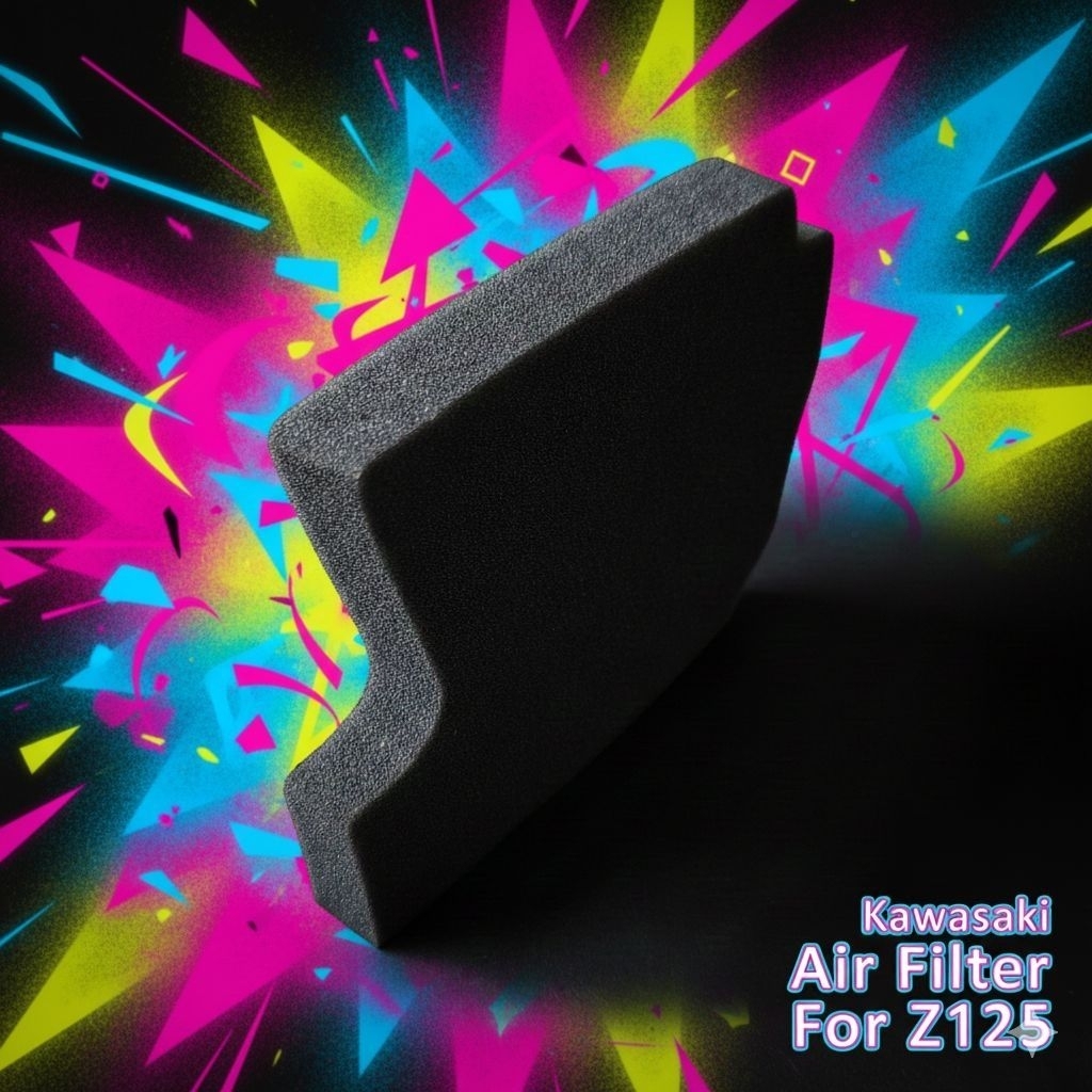 กรองอากาศ​ ไสกรองอากาศ   Kawasaki​ Z125, Z125Pro
