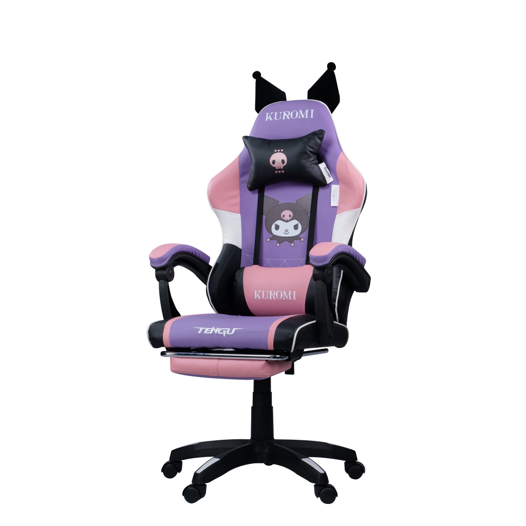 Tengu Sanrio Gaming Chair เก้าอี้เกมมิ่ง ซานรีโอ ลิขสิทธิ์แท้ (HelloKitty/Cinnamoroll/Kuromi)