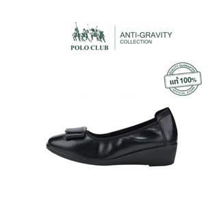 POLO CLUB รองเท้าหนัง รุ่น AG-1835 สีดำ | รองเท้าคัดชูผู้หญิ…