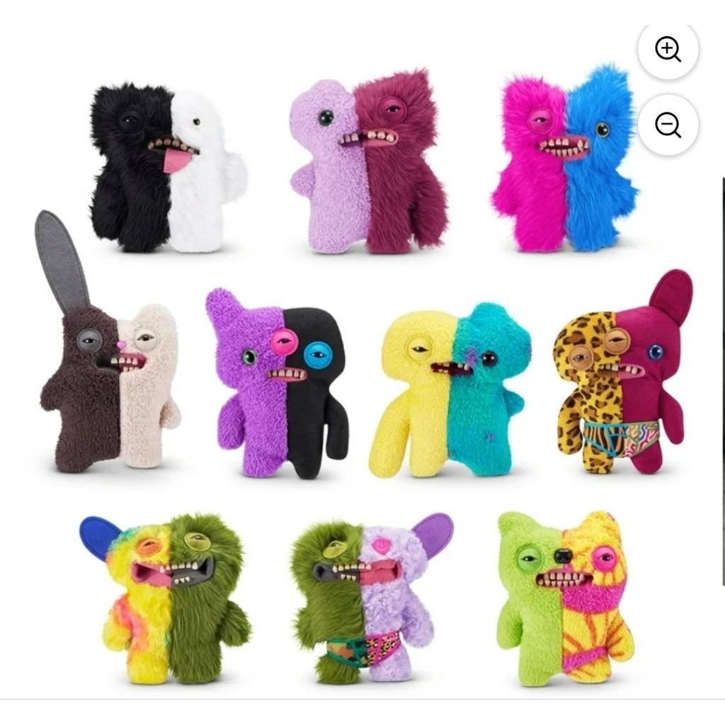 **สินค้าอยู่ไทย พร้อมส่ง**  Zuru Fuggler Funny Ugly Monster Misfit Monsters ขนาดประมาณ 9 นิ้ว