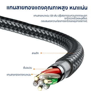 สายชาร์จเร็วพิเศษ 120W 6A สายถัก 90 องศาสำหรับ Aple Hawei opo เข้ากันได้กับอินเทอร์เฟซ Type-C, iP, Micro USB 1/2 ม.