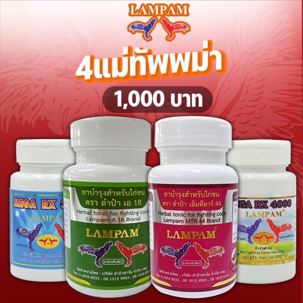 LAMPAM ลำปำ ชุด4แม่ทัพพม่า