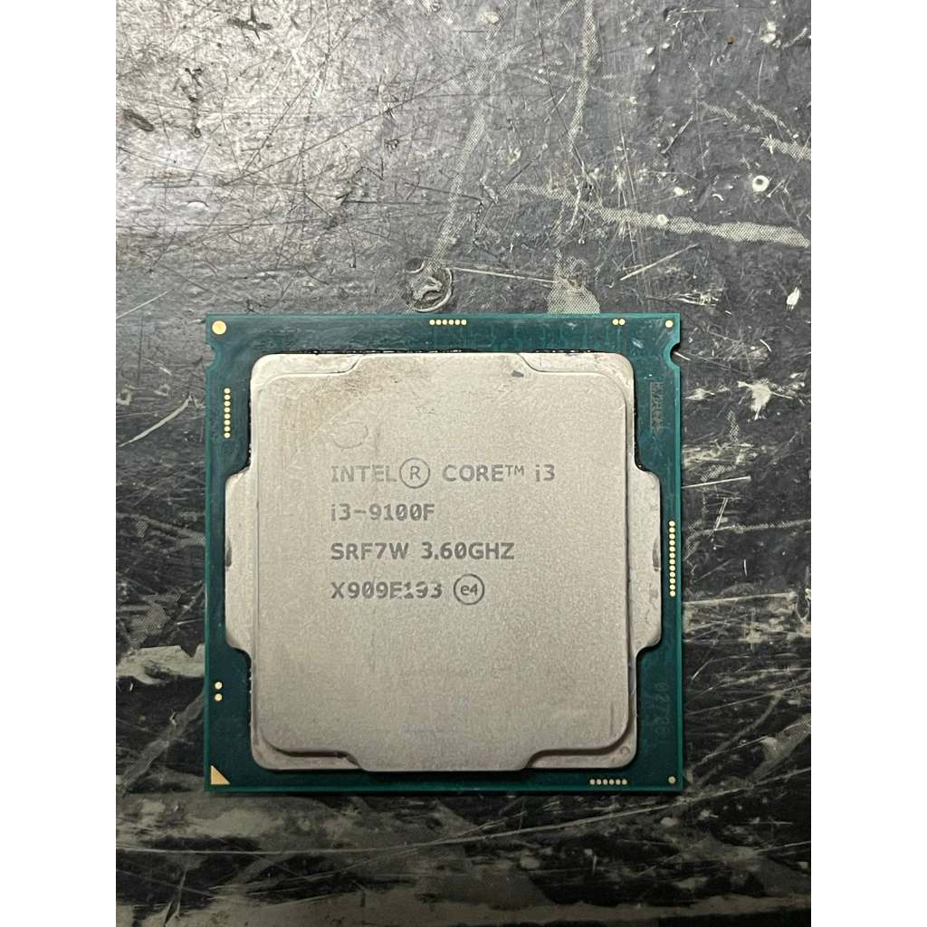 CPU I3 9100F 3.6 GHz