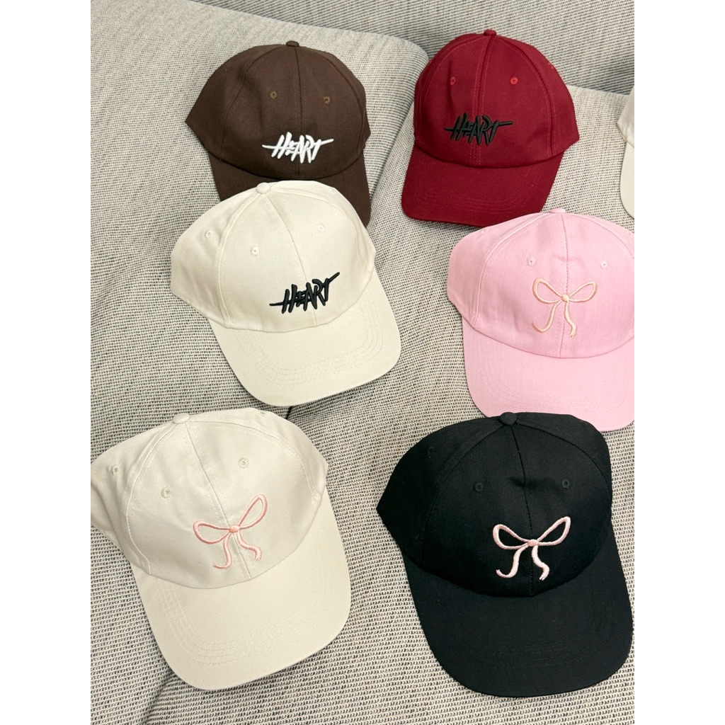 (รวมหมวก) 💗พร้อมส่ง ส่งเร็ว 1-2 วันถึง  Cap - หมวกแก๊ป หมวกเบสบอล - รูปที่ 2