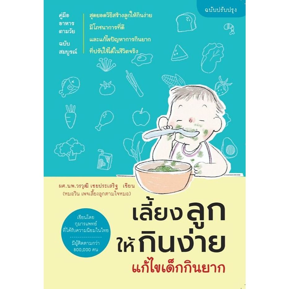 เลี้ยงลูกให้กินง่าย แก้ไขเด็กกินยาก ฉบับปรับปรุง | วรวุฒิ เชยประเสริฐ (หมอวิน เพจเลี้ยงลูกตามใจหมอ) [0201]