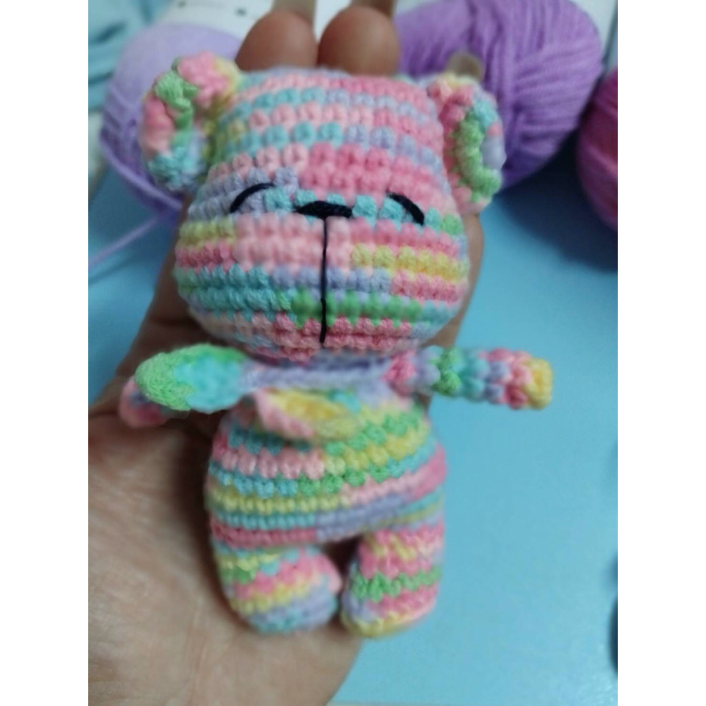 พวงกุญแจตุ๊กตาหมี (Teddy Bear Keychain)