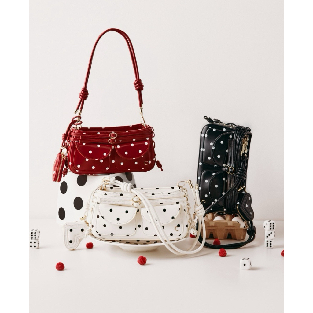 🖤 𝗔𝗟𝗜𝗖𝗘 𝗗𝗢𝗨𝗕𝗟𝗘  𝗗𝗢𝗨𝗕𝗟𝗘 𝗕𝗔𝗚 𝗜𝗡 𝗣𝗢𝗟𝗞𝗔 𝗗𝗢𝗧 รอบกด 16/12 ❌กดสั่งออเดอร์ละ1ใบนะคะ