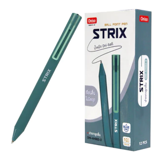 Oniso Strix ปากกาเจล Gel Pen หมึกสีน้ำเงิน 0.5มม. ด้ามจับถนัดมือ โอนิโซ เขียนลื่น หมึกแห้งเร็ว