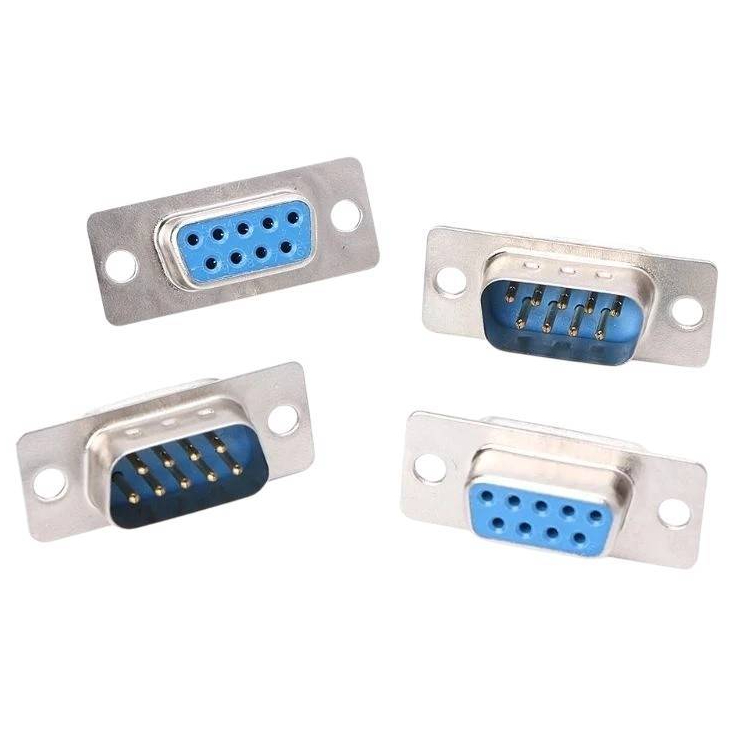 DB-9 DB9 RS232 DB9ตัวผู้9Pin DB9ตัวเมีย9Pin ฝาครอบDB9 Connector