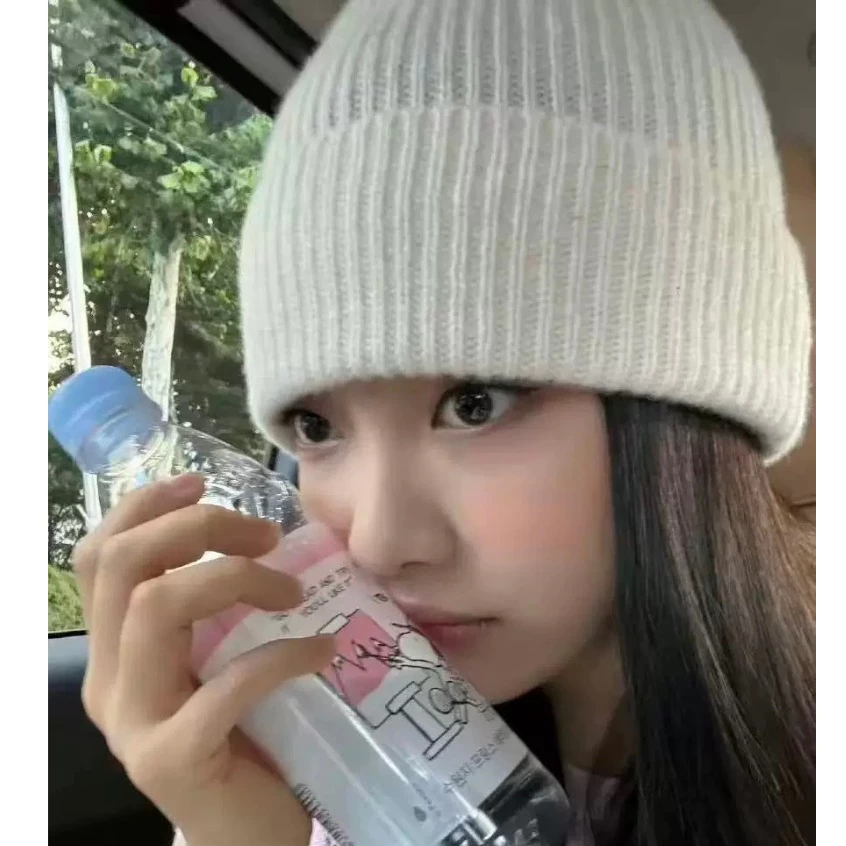 หมวกซ้อนกัน สีพื้น สไตล์เกาหลี อบอุ่น อเนกประสงค์ thumbnail 6