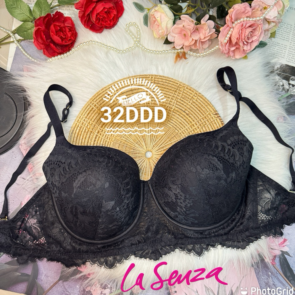La Senza ใหม่มาก 32DDD/32F ฟองบาง สะอาดกริ้บ
