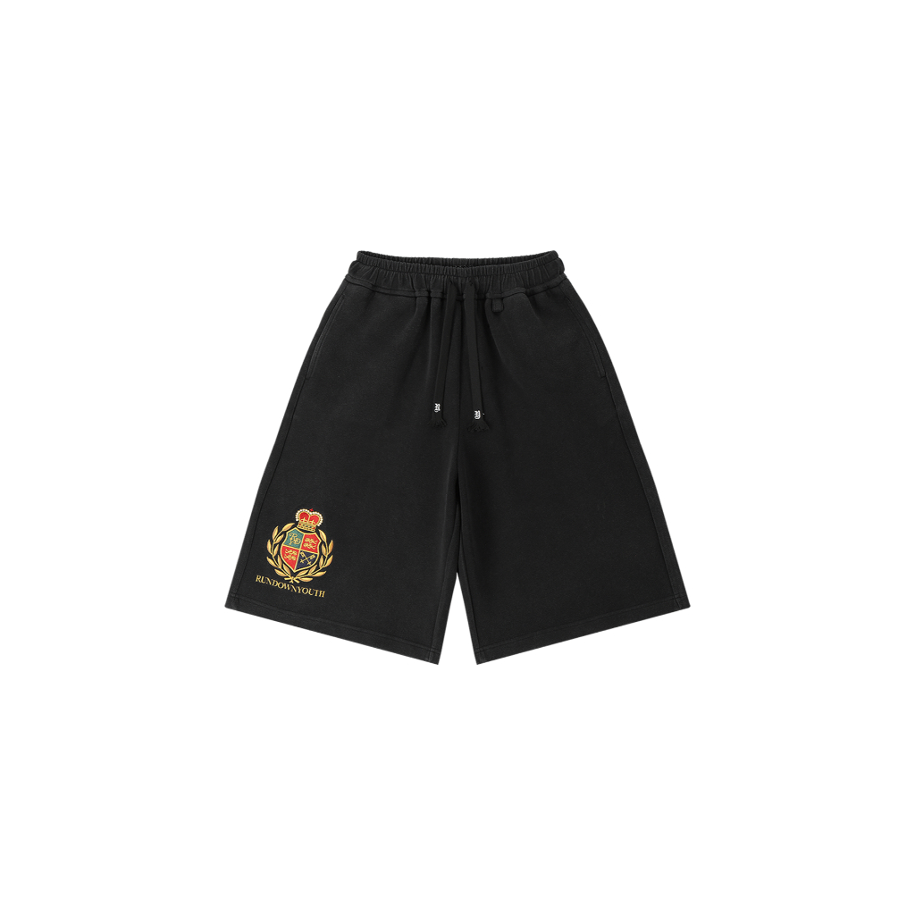 Winter Duality – Sweat wide Short08 (Black)